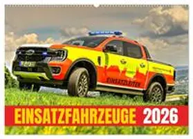 Heinz / CALVENDO |  Einsatzfahrzeuge 112 (Wandkalender 2026 DIN A2 quer), CALVENDO Monatskalender | Sonstiges |  Sack Fachmedien