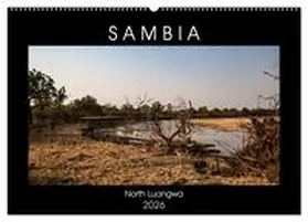 Quentin / CALVENDO |  Sambia "Das wirkliche Afrika" (Wandkalender 2026 DIN A2 quer), CALVENDO Monatskalender | Sonstiges |  Sack Fachmedien
