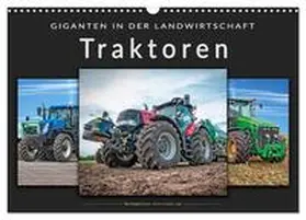 Roder / CALVENDO |  Traktoren - Giganten in der Landwirtschaft (Wandkalender 2026 DIN A3 quer), CALVENDO Monatskalender | Sonstiges |  Sack Fachmedien