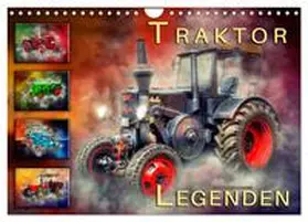 Roder / CALVENDO |  Traktor Legenden (Wandkalender 2026 DIN A4 quer), CALVENDO Monatskalender | Sonstiges |  Sack Fachmedien