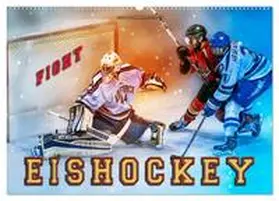 Roder / CALVENDO |  Eishockey - Fight (Wandkalender 2026 DIN A2 quer), CALVENDO Monatskalender | Sonstiges |  Sack Fachmedien