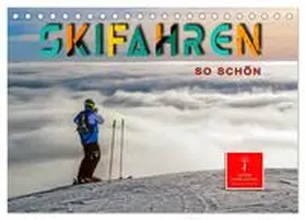 Roder / CALVENDO |  Skifahren - so schön (Tischkalender 2026 DIN A5 quer), CALVENDO Monatskalender | Sonstiges |  Sack Fachmedien