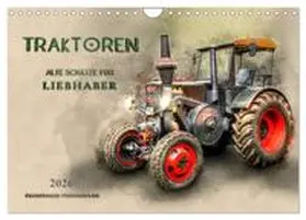 Roder / CALVENDO |  Traktoren - alte Schätze für Liebhaber (Wandkalender 2026 DIN A4 quer), CALVENDO Monatskalender | Sonstiges |  Sack Fachmedien