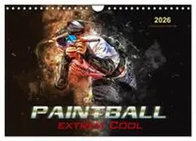 Roder / CALVENDO |  Paintball - extrem cool (Wandkalender 2026 DIN A4 quer), CALVENDO Monatskalender | Sonstiges |  Sack Fachmedien