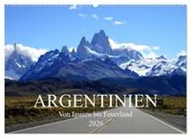 Richter / CALVENDO |  Argentinien - Von Iguazu bis Feuerland (Wandkalender 2026 DIN A2 quer), CALVENDO Monatskalender | Sonstiges |  Sack Fachmedien