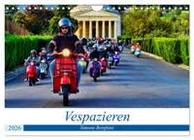 Borghini / CALVENDO |  Vespazieren (Wandkalender 2026 DIN A4 quer), CALVENDO Monatskalender | Sonstiges |  Sack Fachmedien