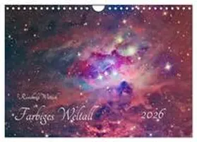 Wittich / CALVENDO |  Farbiges Weltall (Wandkalender 2026 DIN A4 quer), CALVENDO Monatskalender | Sonstiges |  Sack Fachmedien