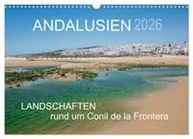Müller / CALVENDO |  Andalusien - Landschaften rund um Conil de la Frontera (Wandkalender 2026 DIN A3 quer), CALVENDO Monatskalender | Sonstiges |  Sack Fachmedien