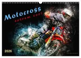 Roder / CALVENDO |  Motocross - extrem cool (Wandkalender 2026 DIN A3 quer), CALVENDO Monatskalender | Sonstiges |  Sack Fachmedien