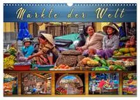 Roder / CALVENDO |  Märkte der Welt (Wandkalender 2026 DIN A3 quer), CALVENDO Monatskalender | Sonstiges |  Sack Fachmedien