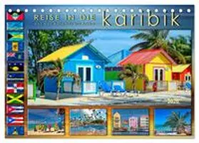 Roder / CALVENDO |  Reise in die Karibik - von den Bahamas bis Aruba (Tischkalender 2026 DIN A5 quer), CALVENDO Monatskalender | Sonstiges |  Sack Fachmedien