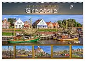Roder / CALVENDO |  Reise an die Nordsee - Greetsiel (Wandkalender 2026 DIN A2 quer), CALVENDO Monatskalender | Sonstiges |  Sack Fachmedien