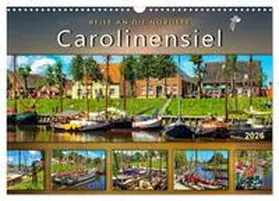 Roder / CALVENDO |  Reise an die Nordsee - Carolinensiel (Wandkalender 2026 DIN A3 quer), CALVENDO Monatskalender | Sonstiges |  Sack Fachmedien