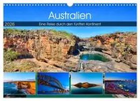 Sandrock / CALVENDO |  Australien - Travel The Gravel (Wandkalender 2026 DIN A3 quer), CALVENDO Monatskalender | Sonstiges |  Sack Fachmedien