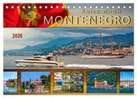 Roder / CALVENDO |  Reise nach Montenegro (Tischkalender 2026 DIN A5 quer), CALVENDO Monatskalender | Sonstiges |  Sack Fachmedien