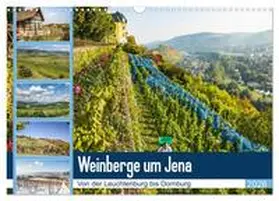 Gropp / CALVENDO |  Weinberge um Jena (Wandkalender 2026 DIN A3 quer), CALVENDO Monatskalender | Sonstiges |  Sack Fachmedien