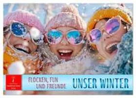 Roder / CALVENDO |  Unser Winter - Flocken, Fun und Freunde (Wandkalender 2026 DIN A2 quer), CALVENDO Monatskalender | Sonstiges |  Sack Fachmedien
