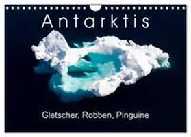 Gerber / CALVENDO |  Antarktis Gletscher, Robben, Pinguine (Wandkalender 2026 DIN A4 quer), CALVENDO Monatskalender | Sonstiges |  Sack Fachmedien