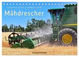 Roder / CALVENDO |  Giganten in der Landwirtschaft - Mähdrescher (Tischkalender 2026 DIN A5 quer), CALVENDO Monatskalender | Sonstiges |  Sack Fachmedien