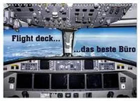 D. / CALVENDO |  Flight deck - das beste Büro (Wandkalender 2026 DIN A3 quer), CALVENDO Monatskalender | Sonstiges |  Sack Fachmedien