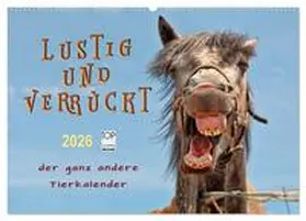 Roder / CALVENDO |  Lustig und verrückt - der ganz andere Tierkalender (Wandkalender 2026 DIN A2 quer), CALVENDO Monatskalender | Sonstiges |  Sack Fachmedien