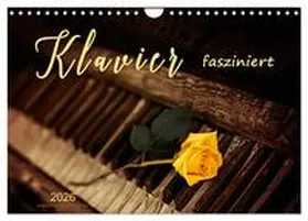 Roder / CALVENDO |  Klavier fasziniert (Wandkalender 2026 DIN A4 quer), CALVENDO Monatskalender | Sonstiges |  Sack Fachmedien