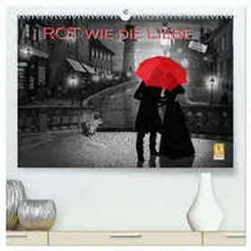 Jüngling alias Mausopardia / CALVENDO |  Rot wie die Liebe by Mausopardia (hochwertiger Premium Wandkalender 2026 DIN A2 quer), Kunstdruck in Hochglanz | Sonstiges |  Sack Fachmedien