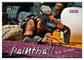 Roder / CALVENDO |  Paintball - so cool (Wandkalender 2026 DIN A2 quer), CALVENDO Monatskalender | Sonstiges |  Sack Fachmedien
