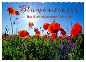 Roder / CALVENDO |  Blumenwiesen - ein blütenzauberhaftes Jahr (Wandkalender 2026 DIN A2 quer), CALVENDO Monatskalender | Sonstiges |  Sack Fachmedien