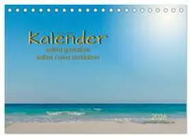 Roder / CALVENDO |  Kalender - selbst gestalten, Fotos selbst einkleben (Tischkalender 2026 DIN A5 quer), CALVENDO Monatskalender | Sonstiges |  Sack Fachmedien