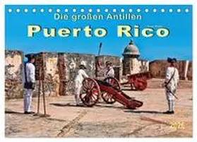 Roder / CALVENDO |  Die großen Antillen - Puerto Rico (Tischkalender 2026 DIN A5 quer), CALVENDO Monatskalender | Sonstiges |  Sack Fachmedien