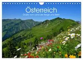 Stanzer / CALVENDO |  Österreich. Grüße vom Land der Berge und Seen (Wandkalender 2026 DIN A4 quer), CALVENDO Monatskalender | Sonstiges |  Sack Fachmedien