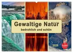 Roder / CALVENDO |  Gewaltige Natur - bedrohlich und schön (Wandkalender 2026 DIN A2 quer), CALVENDO Monatskalender | Sonstiges |  Sack Fachmedien