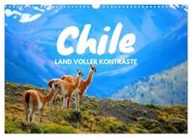 Tischer / CALVENDO |  Chile - Land voller Kontraste (Wandkalender 2026 DIN A3 quer), CALVENDO Monatskalender | Sonstiges |  Sack Fachmedien