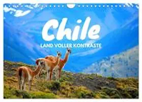 Tischer / CALVENDO |  Chile - Land voller Kontraste (Wandkalender 2026 DIN A4 quer), CALVENDO Monatskalender | Sonstiges |  Sack Fachmedien