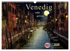 Roder / CALVENDO |  Venedig - sehr privat (Wandkalender 2026 DIN A3 quer), CALVENDO Monatskalender | Sonstiges |  Sack Fachmedien