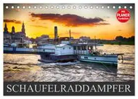 Meutzner / CALVENDO |  Schaufelraddampfer (Tischkalender 2026 DIN A5 quer), CALVENDO Monatskalender | Sonstiges |  Sack Fachmedien