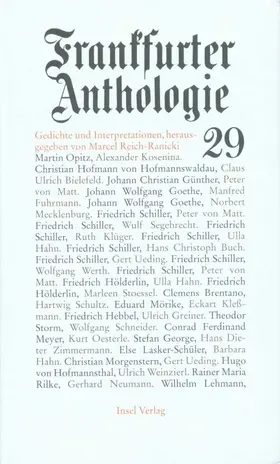 Reich-Ranicki |  Frankfurter Anthologie 29 | Buch |  Sack Fachmedien
