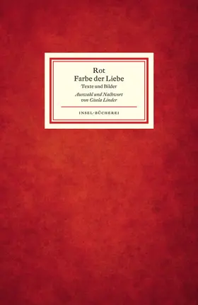 Linder |  Rot - Farbe der Liebe | Buch |  Sack Fachmedien