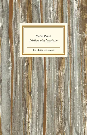 Proust / Tadié / Gaudry |  Briefe an seine Nachbarin | Buch |  Sack Fachmedien
