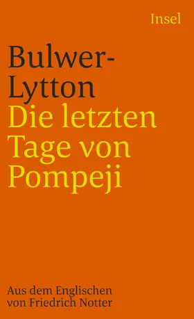 Bulwer-Lytton |  Die letzten Tage von Pompeji | Buch |  Sack Fachmedien