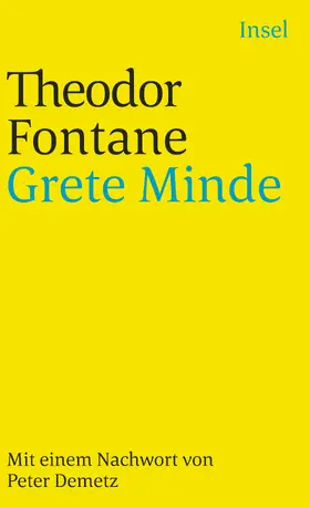 Fontane |  Grete Minde | Buch |  Sack Fachmedien