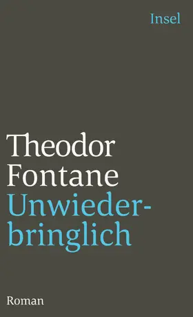 Fontane |  Unwiederbringlich | Buch |  Sack Fachmedien