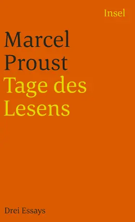 Proust |  Tage des Lesens | Buch |  Sack Fachmedien