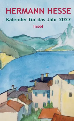 Hesse / Michels |  Insel-Kalender für das Jahr 2027 | Buch |  Sack Fachmedien