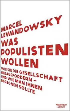 Lewandowsky |  Was Populisten wollen | Buch |  Sack Fachmedien