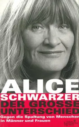 Schwarzer |  Der große Unterschied | Buch |  Sack Fachmedien