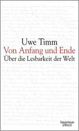 Timm | Von Anfang und Ende | Buch | 978-3-462-04184-2 | sack.de