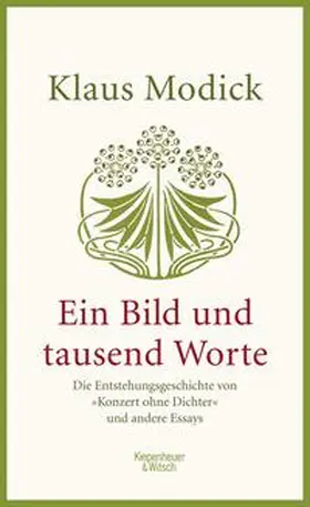 Modick |  Ein Bild und tausend Worte | Buch |  Sack Fachmedien