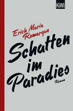 Remarque / Schneider |  Schatten im Paradies | Buch |  Sack Fachmedien